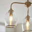 Ashcroft 3 Light Ceiling Semi flush light