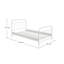 New York Metal Frame Bed-26402743-49105132