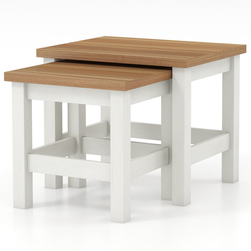 Farmhouse Nesting Table Set Of 2