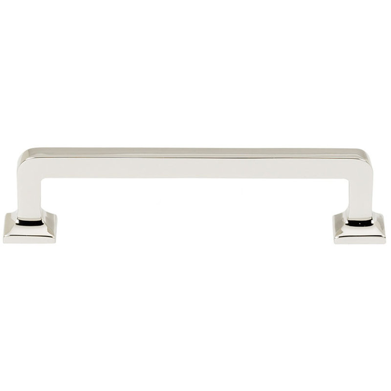 Poignée barre Millennium, Nickel poli, 4''