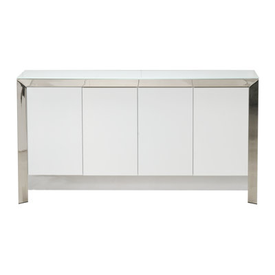 Abegayle 63 " W Glass Sideboard