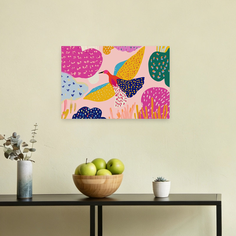 «Abstract Abstract Bird», H 12 po x l 18 po