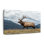 Mountain Bull Elk - impression sur toile tendue
