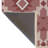Pink-Themed Geometric Patterned Motif Decorative Rug-2137900656
