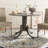 Denholme 4 - Person Pine Solid Wood Top Pedestal Dining Set-1035508239-1035508235