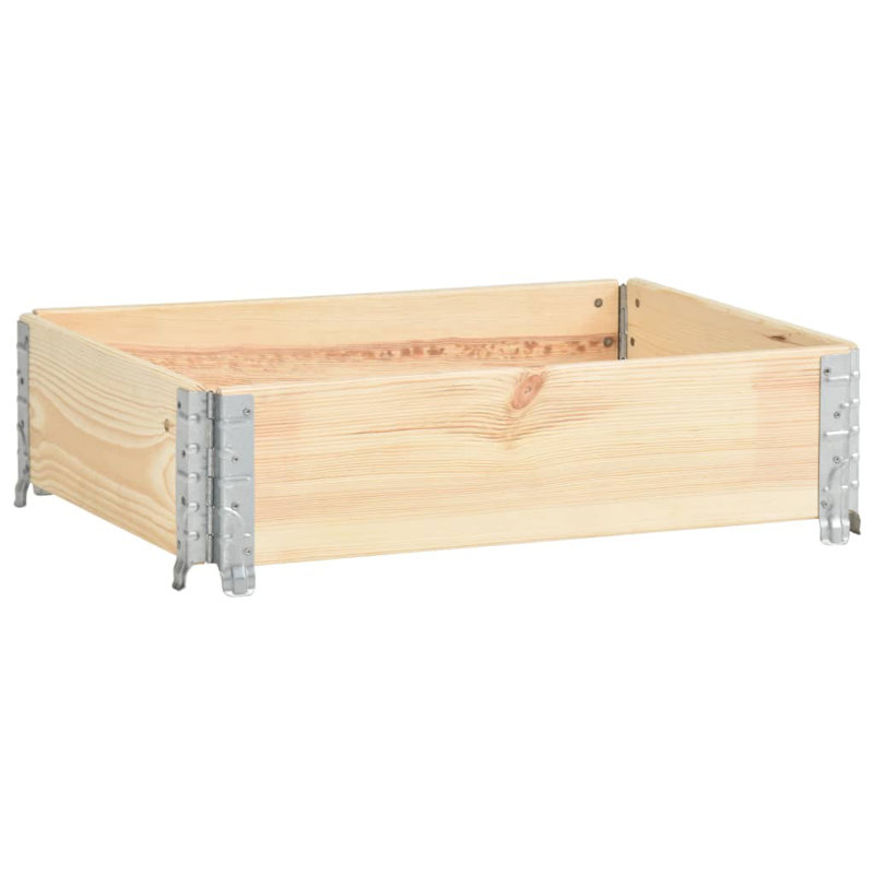 Malachi Wood Planter Box, 19cm H x 80cm W x 60cm D
