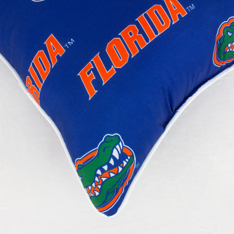 NCAA Square Pillow Cover & Insert, Florida
