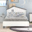 Lit plateforme en bois pour enfant avec tête de lit Michigantown-562576370-562576368