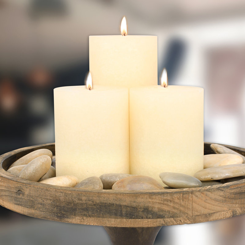 8.66'' H Wood Tabletop Dish