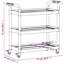 Noralva Aluminium Bar Cart-635193914