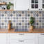 Askwith 30 x 30 cm PVC Tile in White