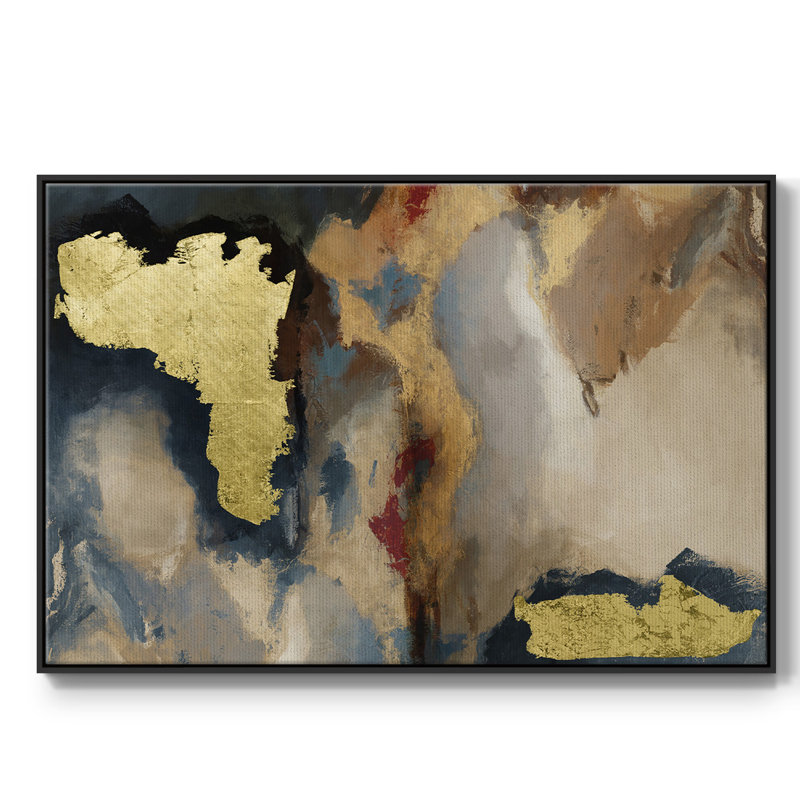 Overture, reproduction d'art sur toile, Noir, H 25 po x l 37 po x P 2 po