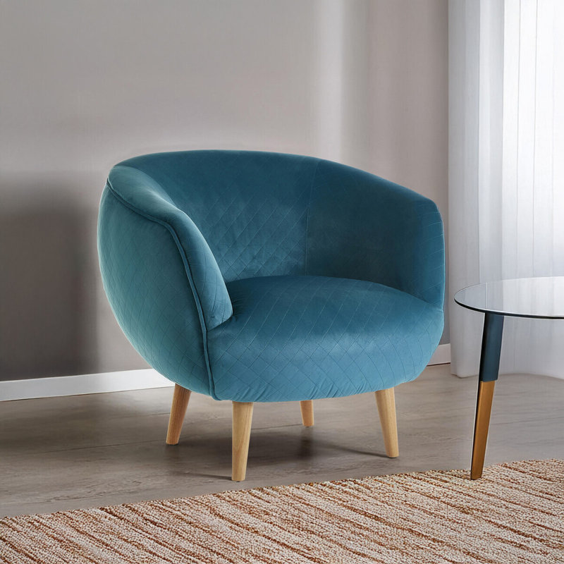 Hollo Upholstered Barrel Chair