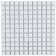 Color Wave 1" x 1" Glass Mosaic Field Tile in Twilight Blue