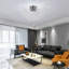 Dandelion 8-Light 70cm Crystal Starburst Ceiling Light Sputnik Flush Mount-1120896455