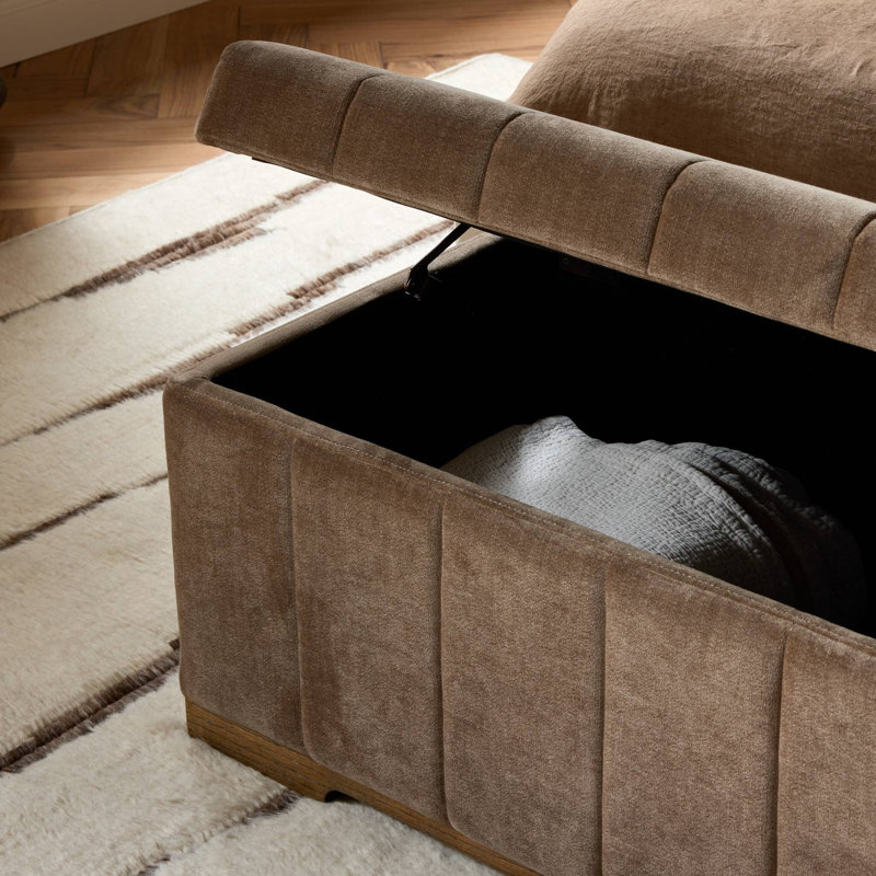 Kavita Solid Wood Yes Storage Bench