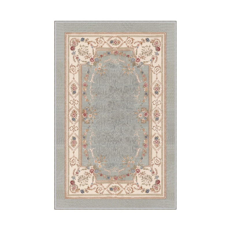 Premium Hall Carpet, 2.6 x 4.9 Feet, 100% Polyester, 650 gr/m² | Antibacterial, Non-Slip PVC Dot Underside, 0.3 in Pile Height | Machine Washable, 3D Digital Print, Durable & Stylish for Home Décor