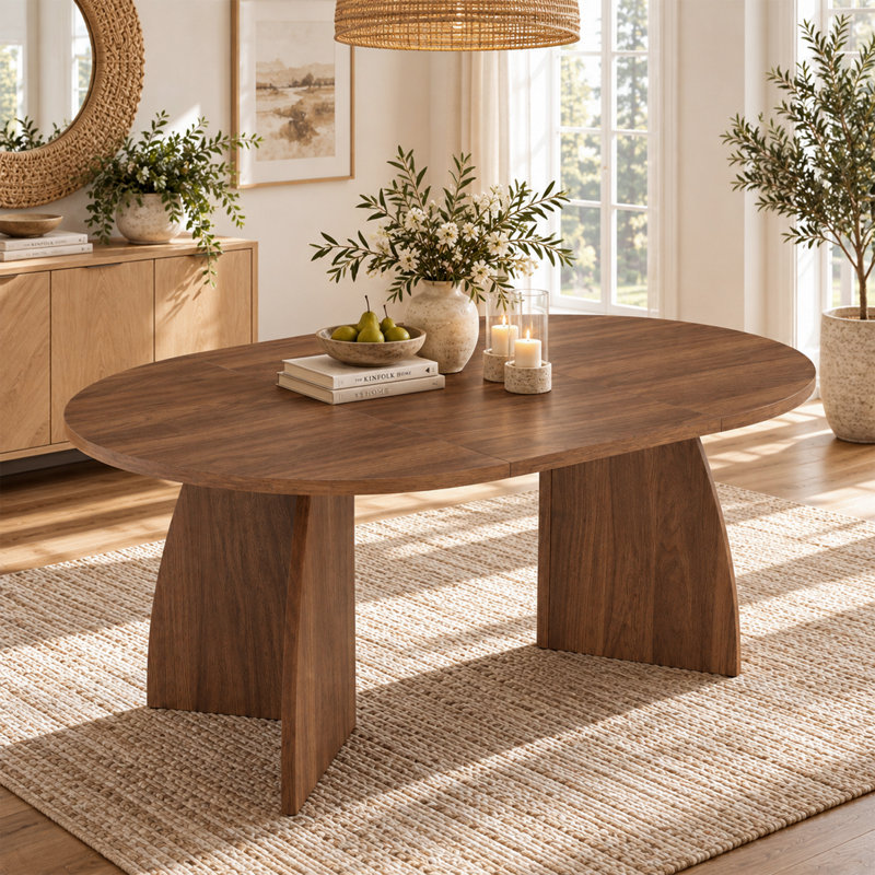 Extendable Dining Table, Walnut