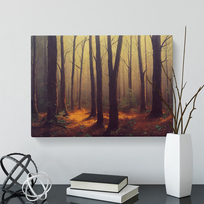 Inspiring Forest - Wrapped Canvas, 50cm H x 76cm W