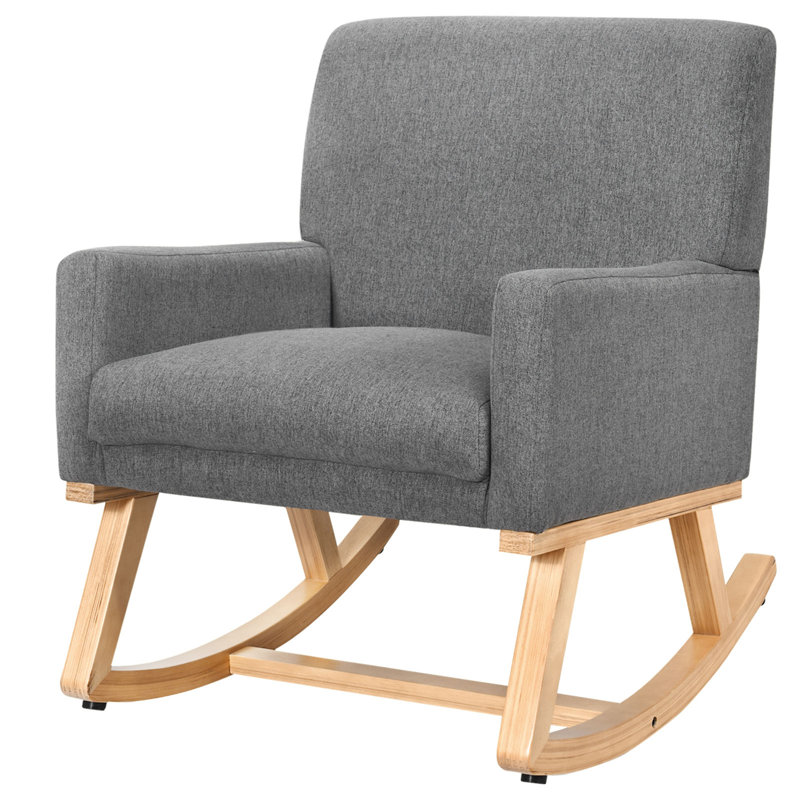 Chaise berçante Nedlands, Gris