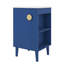 Meuble-lavabo de 20 po avec lavabo, petit ensemble de meuble-lavabo simple autoportant, lavabo en céramique, porte à fermeture en douceur, poignées en demi-lune élégantes, pour les salles de bain compactes-163356986