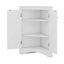 Armoire d'angle avec tablettes et portes réglables-113793378