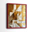 ABSTRACT Series XCIX - Impression encadrée de qualité supérieure - Prêt à accrocher - Aucun clou requis-619143854-619143767