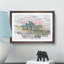 Sydney Opera House at Sunset in Abstract - Framed Print-55728525-55728526
