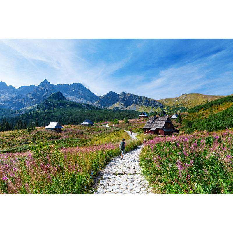 Gasienicowa Valley 1 Piece Wrapped Canvas Wall Art, 20cm H x 30cm W