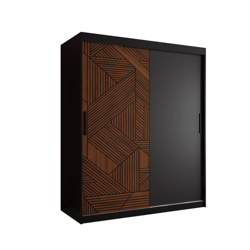 Augustyn 2 Door Manufactured Wood Wardrobe