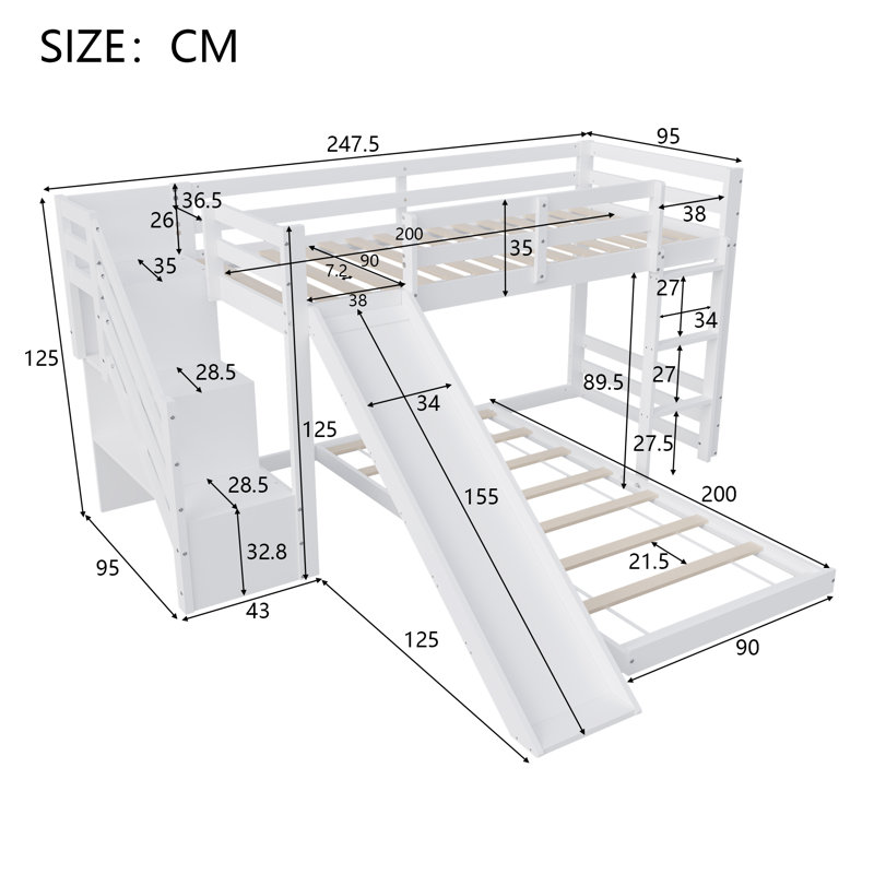 Zoravar Storage Bed