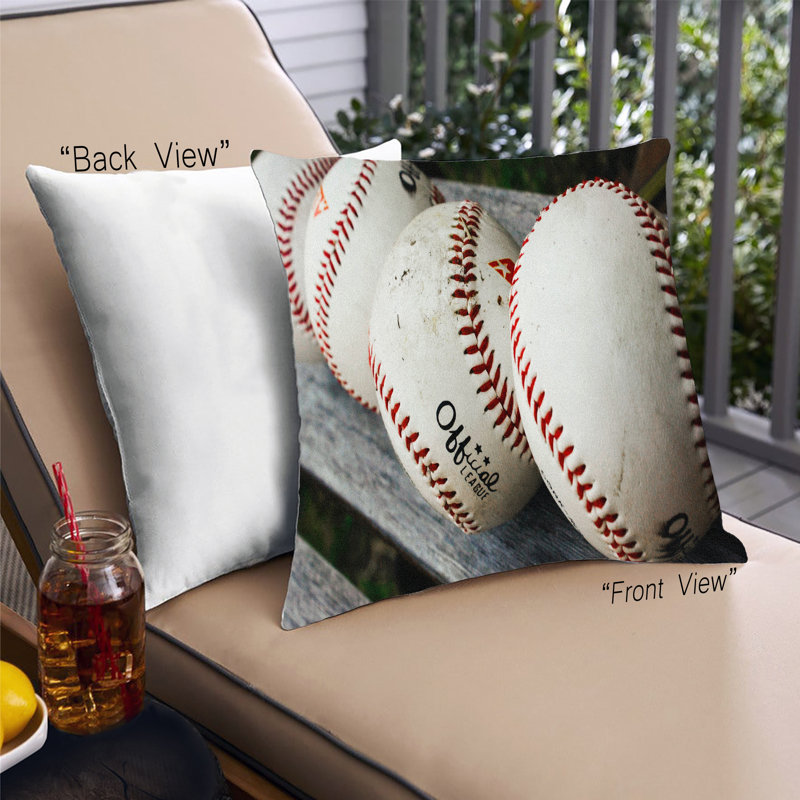 Coussin Sports Baseball 9, Synthétique