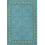 Tapis bleu à motif pastel lavable à la machine-1118112046