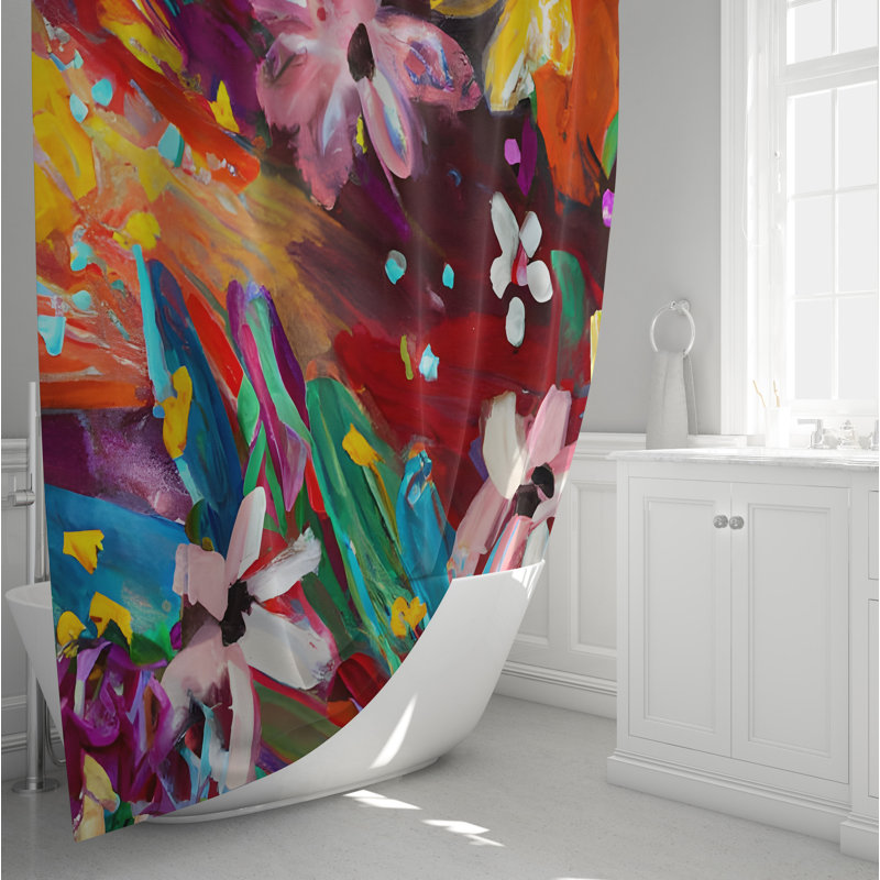 Rideau de douche Cristba, H 72 po x l 70 po