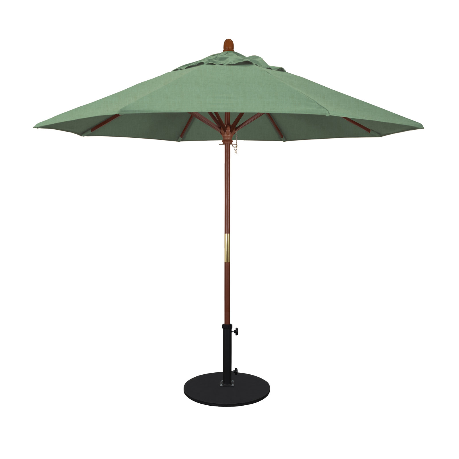 Manford 108'' Outdoor Umbrella, Spa Performance Canvas