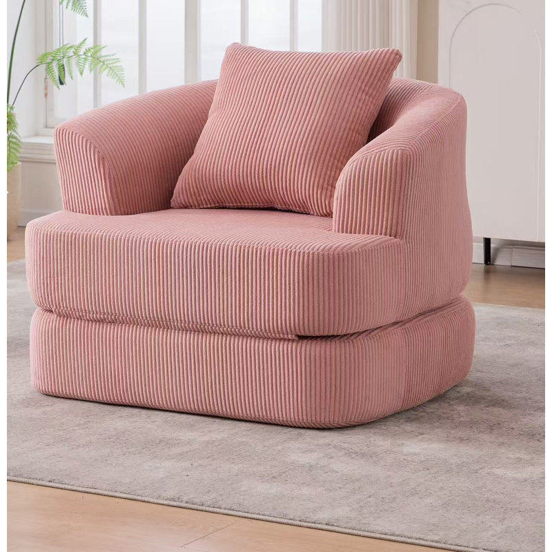 Fauteuil inclinable pliable, Rose