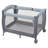 Cozy Grey Bassinet with Mattress