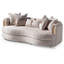 Carmela 84.5'' Square Arm Curved Sofa
