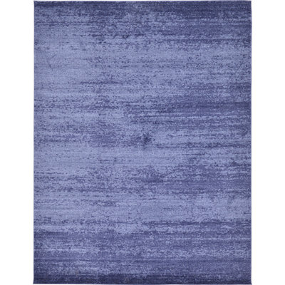 Tapis bleu marine Franchester