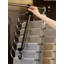 Cintre pour pantalons pliable en acier inoxydable-103547494