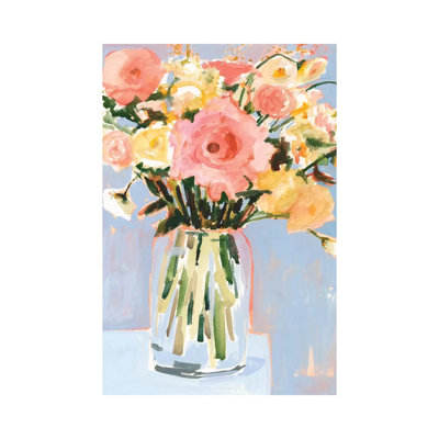 " Undone Arrangement I " by Victoria Borges Painting Print