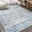 Tapis crème / bleu Misha Filigree-271435570