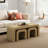 Boho Rope Coffee Table Set-1010270579