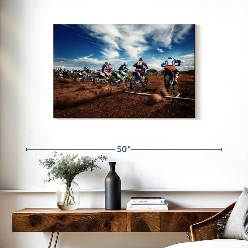 Sireci Motorcycles, 24'' H x 36'' W