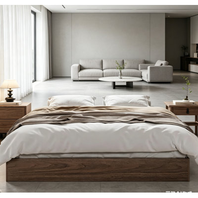 Lit plateforme Wood