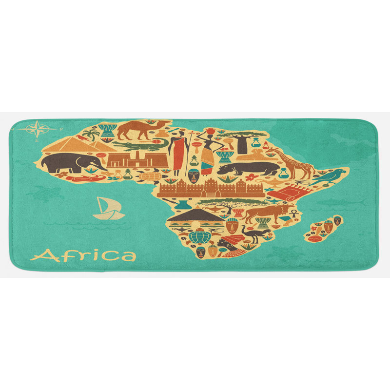 Tapis de cuisine Afrique