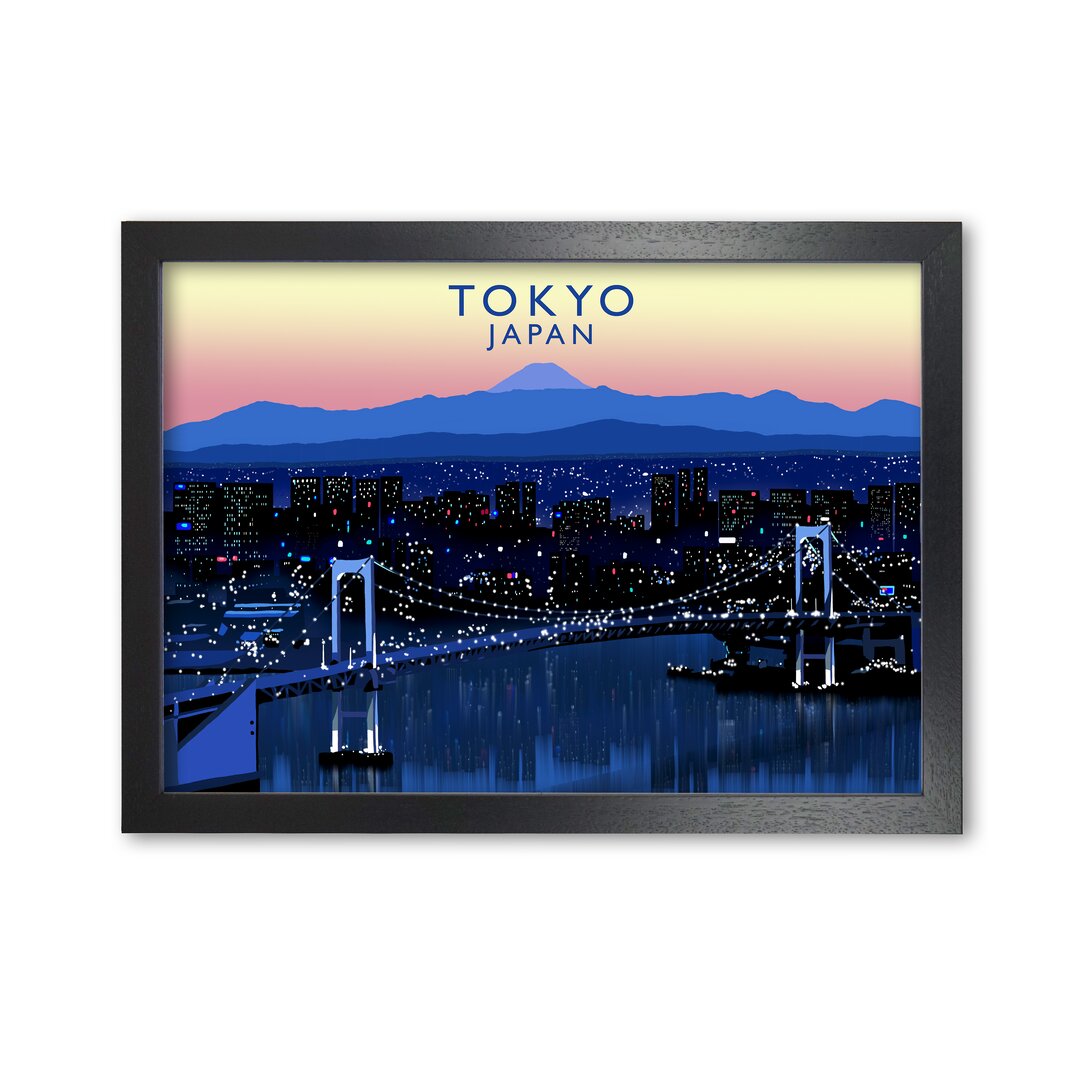 Poster Tokyo Japan von Richard O'Neill