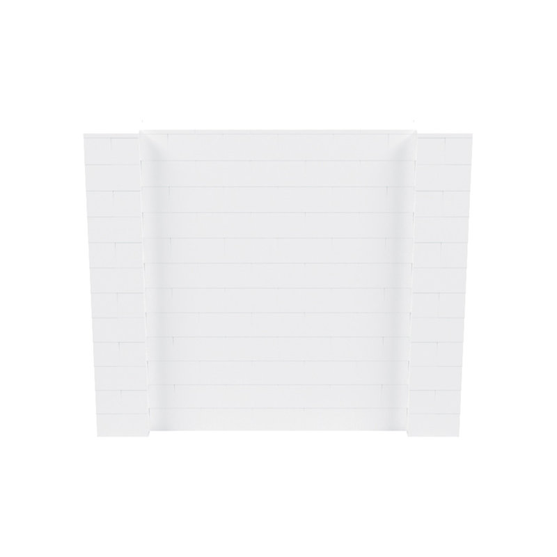 Cloison 1 panneau autoportante, Blanc, H 72 po x l 84 po x P 12 po
