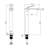 8.6" Height Modern Single Handle Vessel Sink Bathroom Faucet-128729985