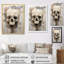 «Skeletal Elegance - Skull», art encadré-97071608-97071603